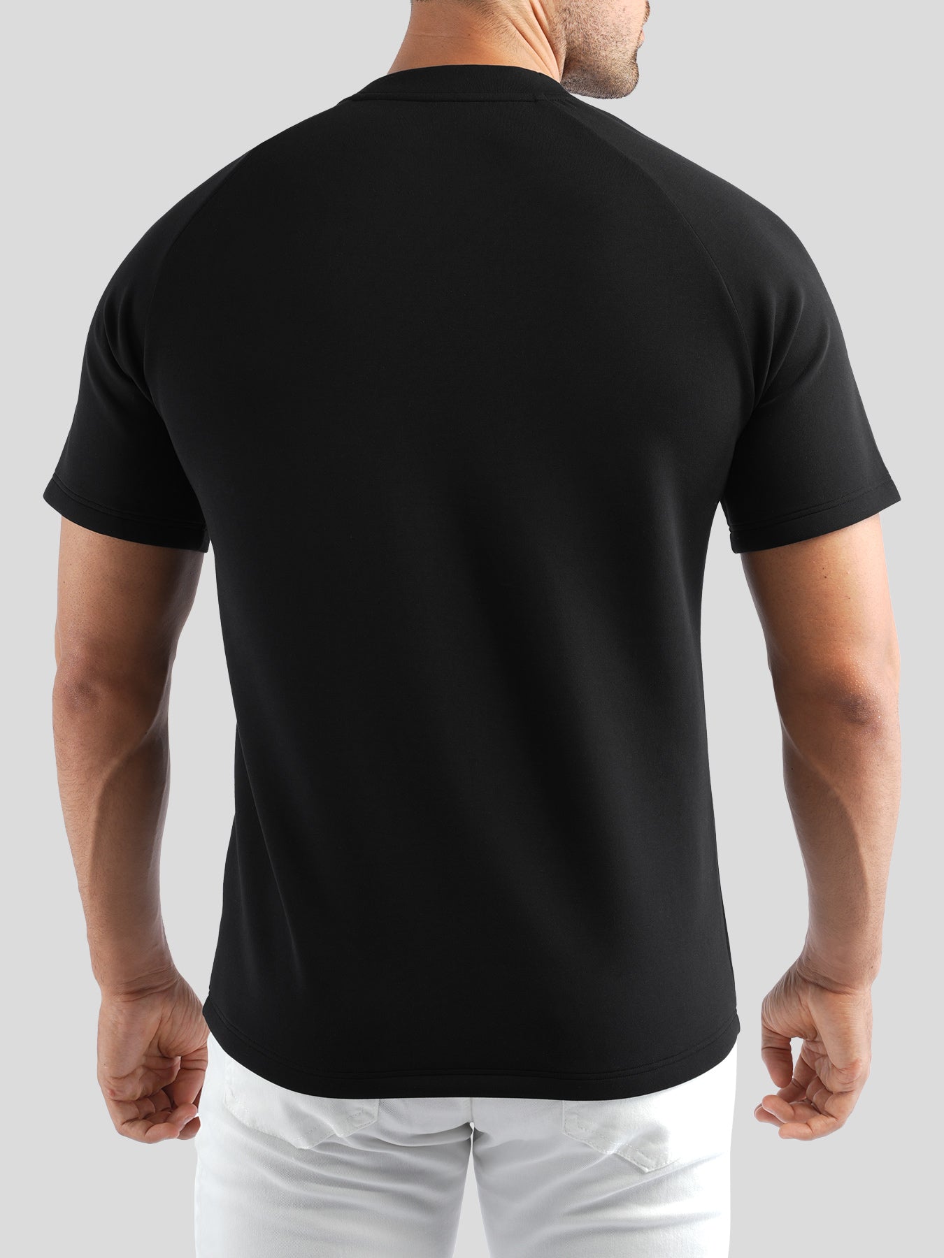 Modal Blend de manga corta Raglan Tee