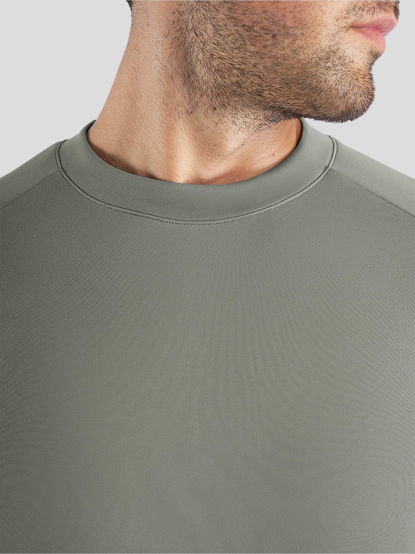 Modal Blend de manga corta Raglan Tee