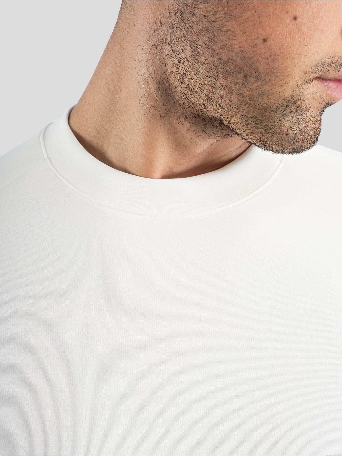 Modal Blend de manga corta Raglan Tee