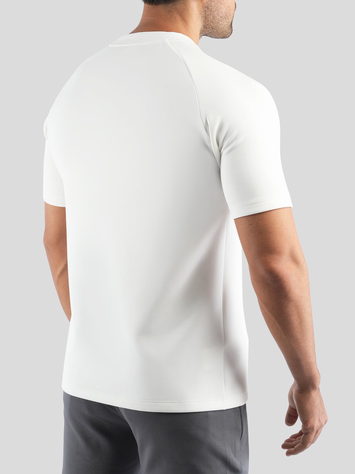 Modal Blend de manga corta Raglan Tee