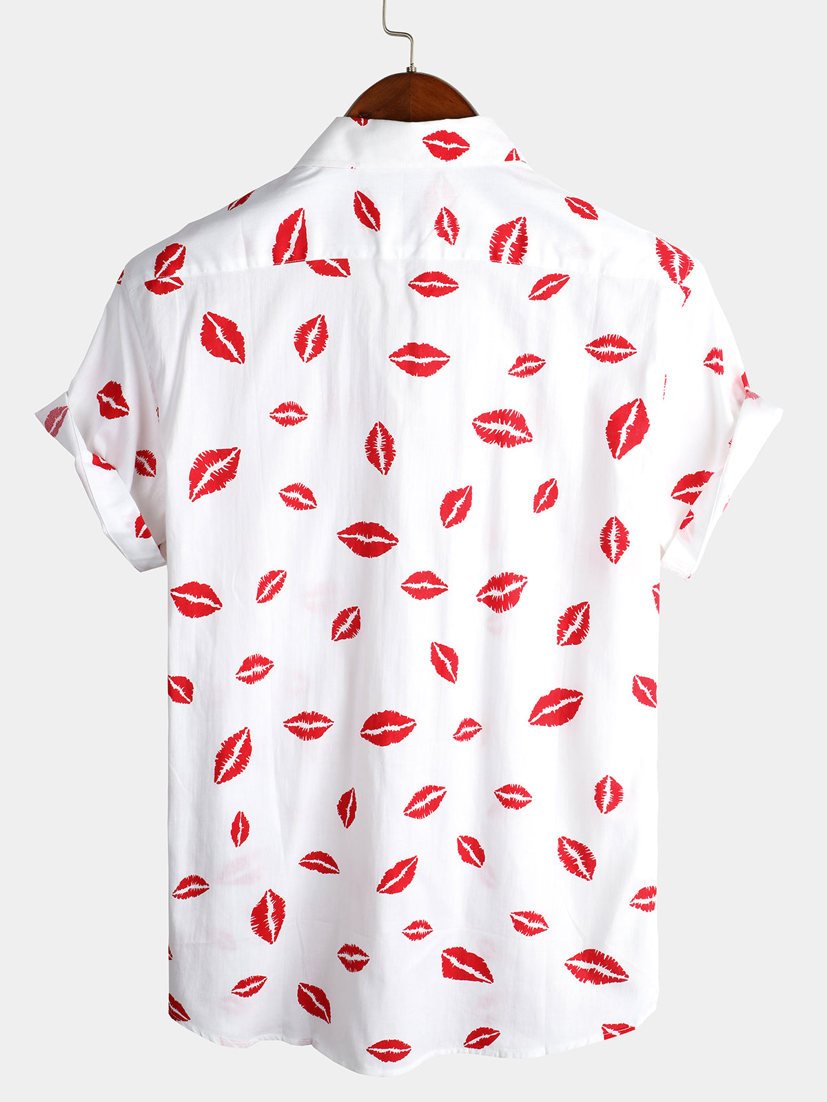 Camisa casual Holiday Pocket de manga corta para hombre