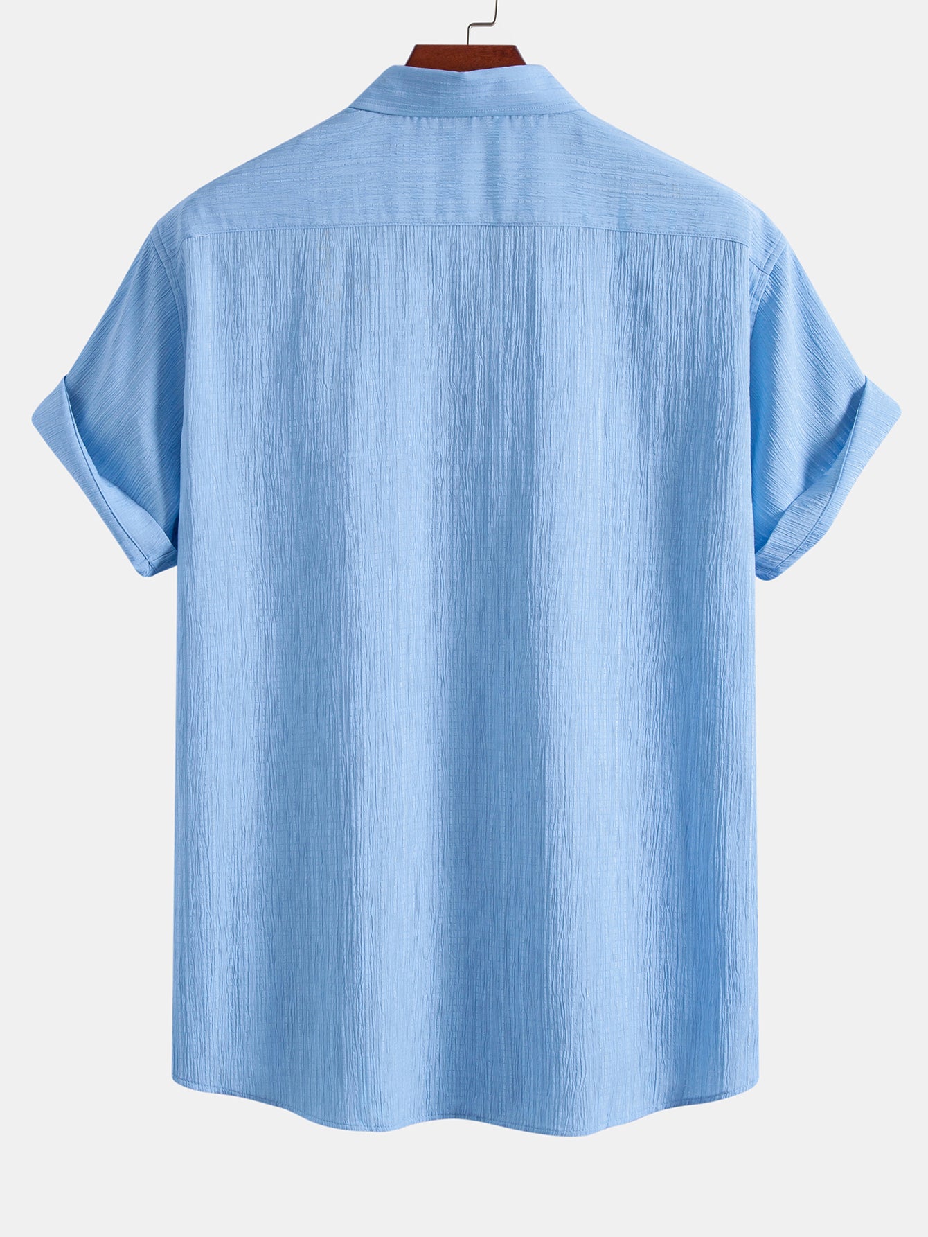 Camisa Crinkled Textured con botones