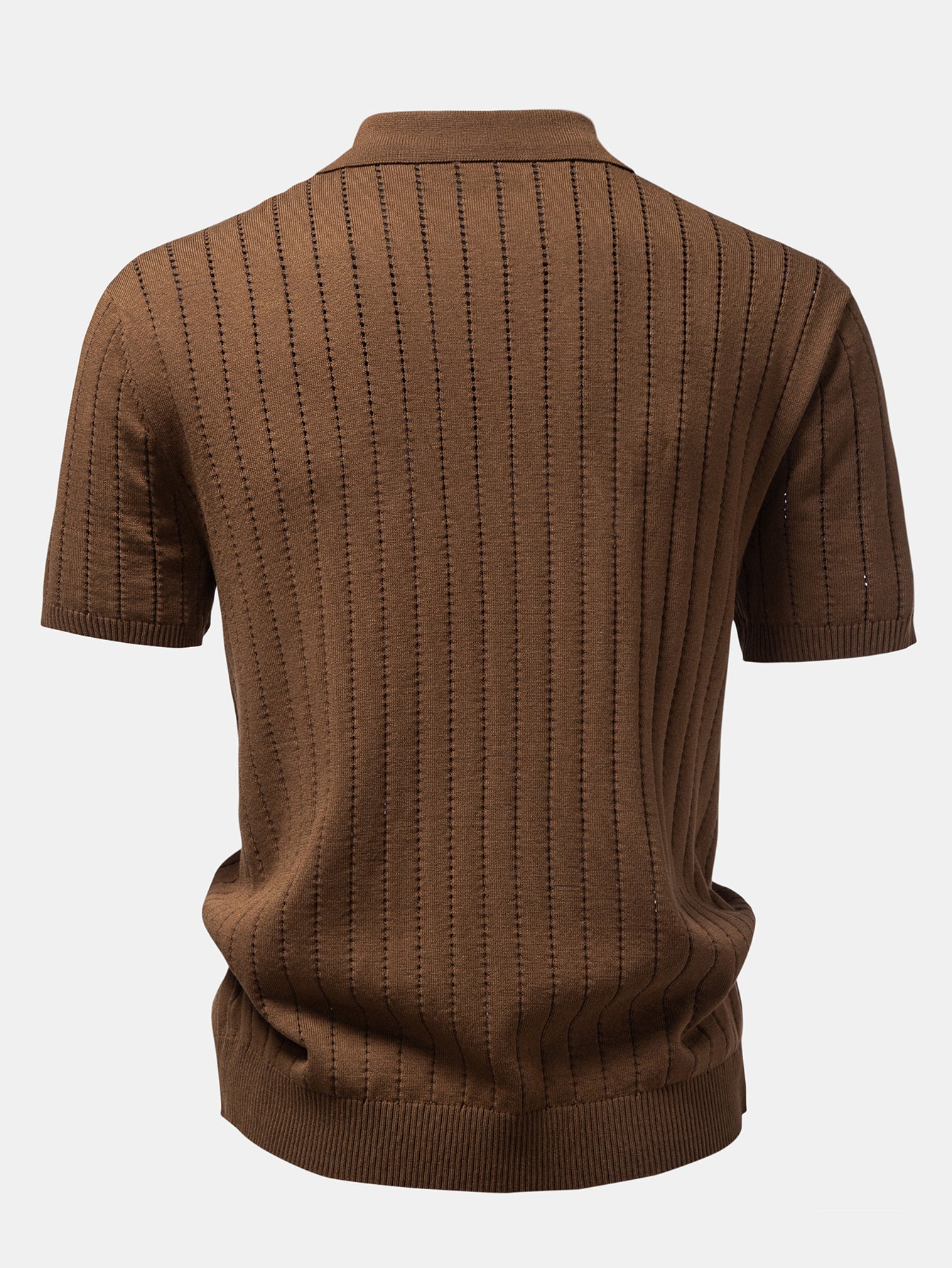 Rayas Button Up Open Knicamiseta