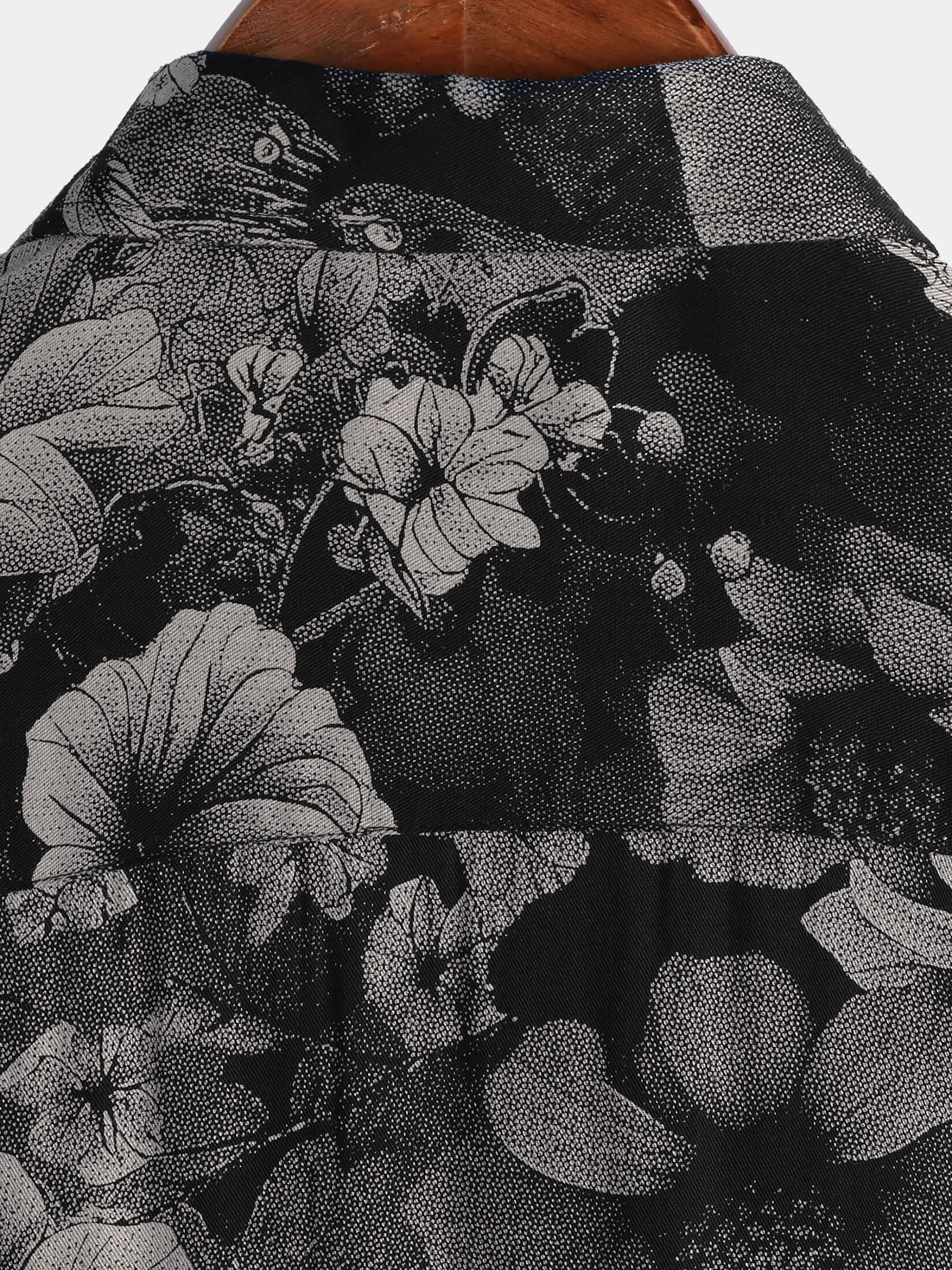Camisa vintage floral Summer Holiday Hawaiian transpirable Button Up de manga corta para hombre