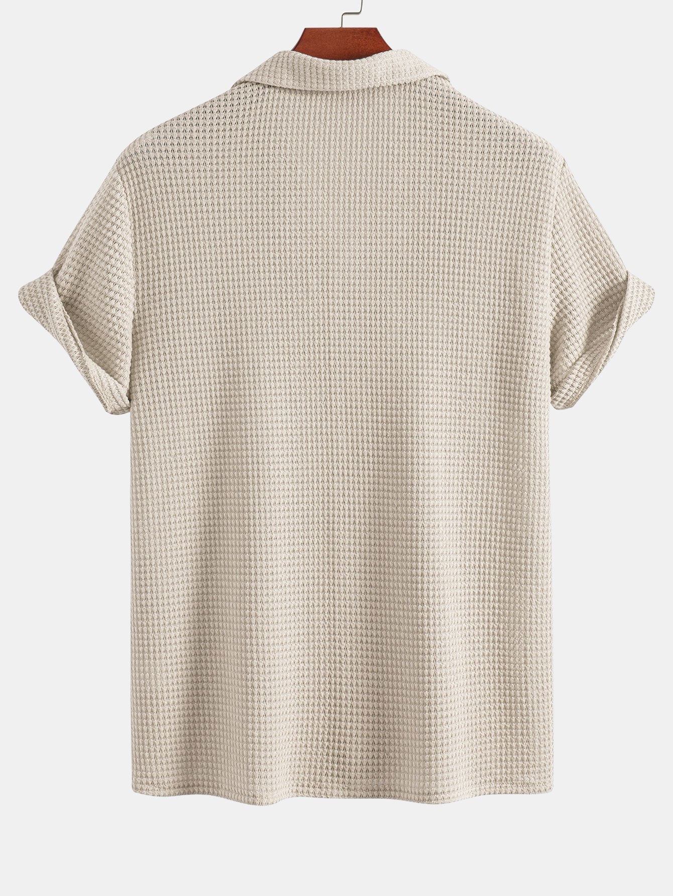 Camisa Waffle Textured Cuban