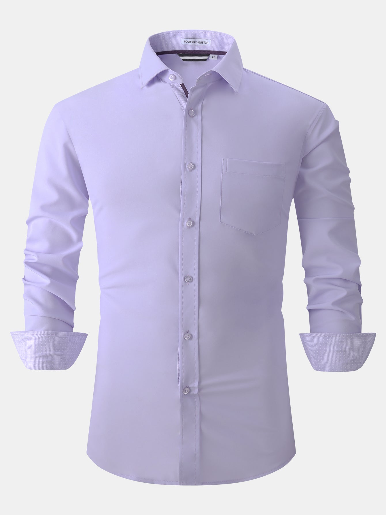 Camisa de vestir de manga larga Contrast