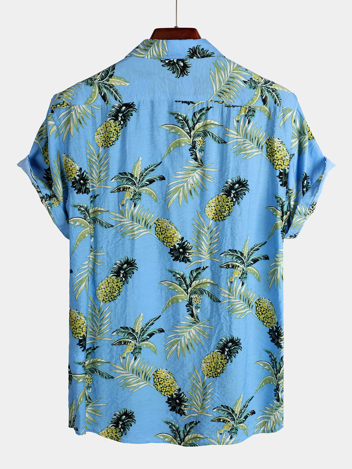 Holiday Pineapple de manga corta Pockecamiseta para hombre