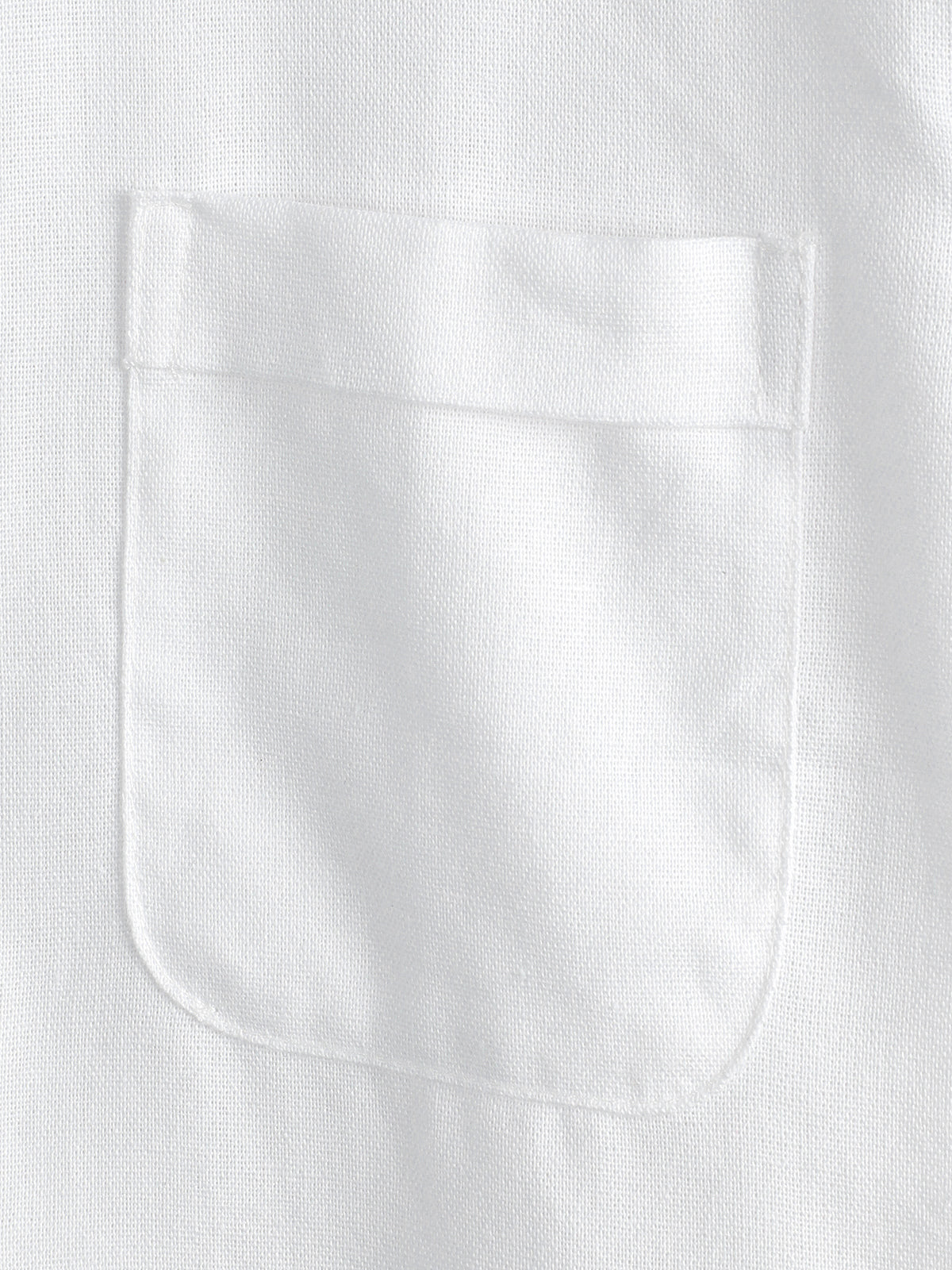 De color sólido Stand Collar Half Button Pocket Froncamiseta para hombre