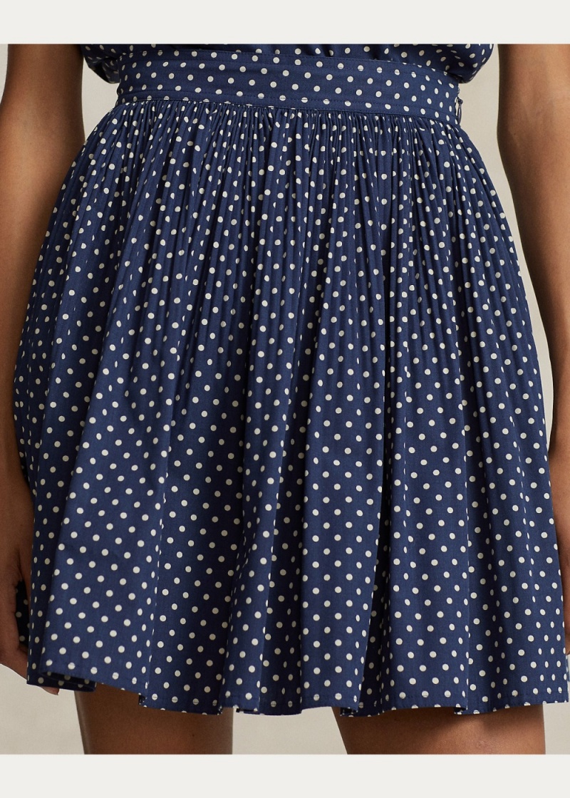 Falda Floral A-Line Mujer Negros | FVPT42780 - vista 5