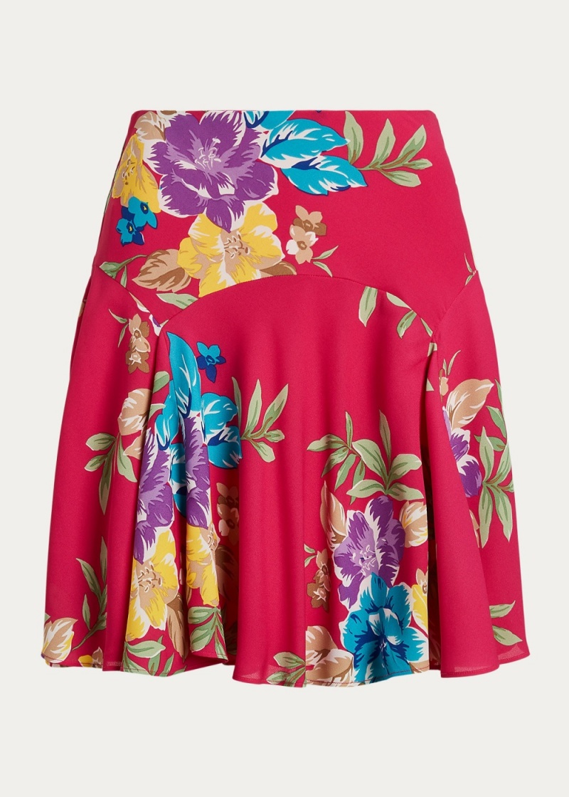 Falda Floral Georgette Mujer Multicolor | TUPH39856 - vista 2