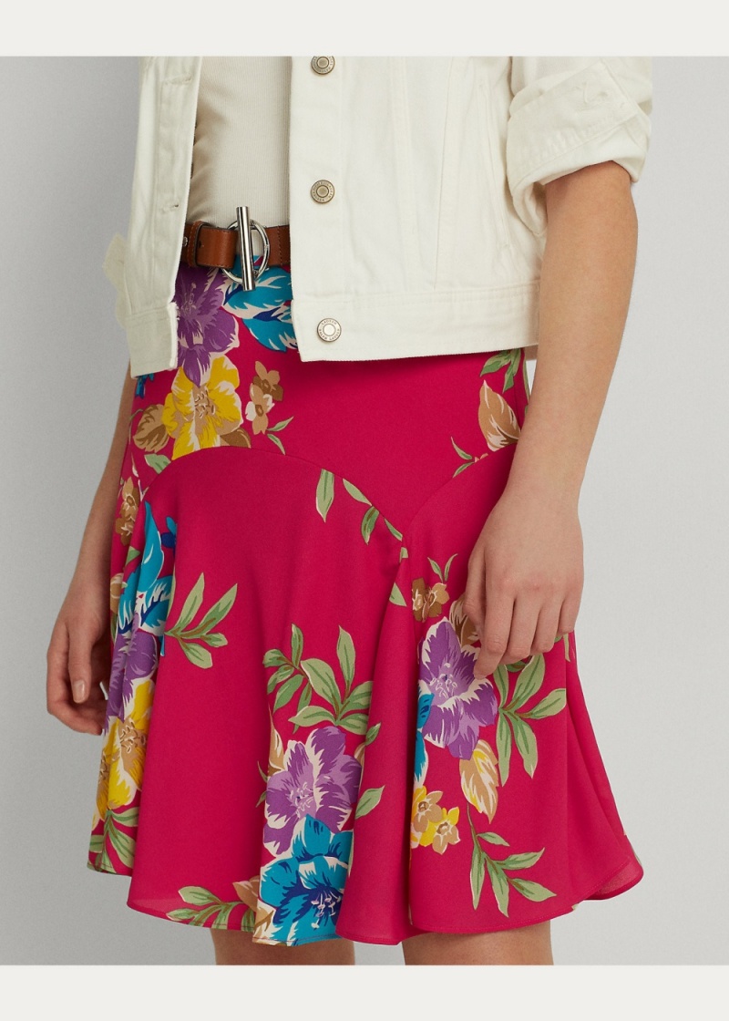 Falda Floral Georgette Mujer Multicolor | TUPH39856 - vista 5