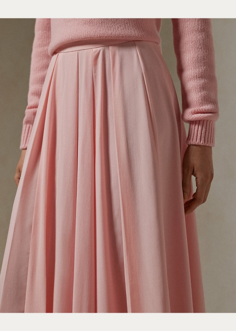 Falda Lunar New Year Beasley Georgette Mujer Rosas | PIFK14896 - vista 5