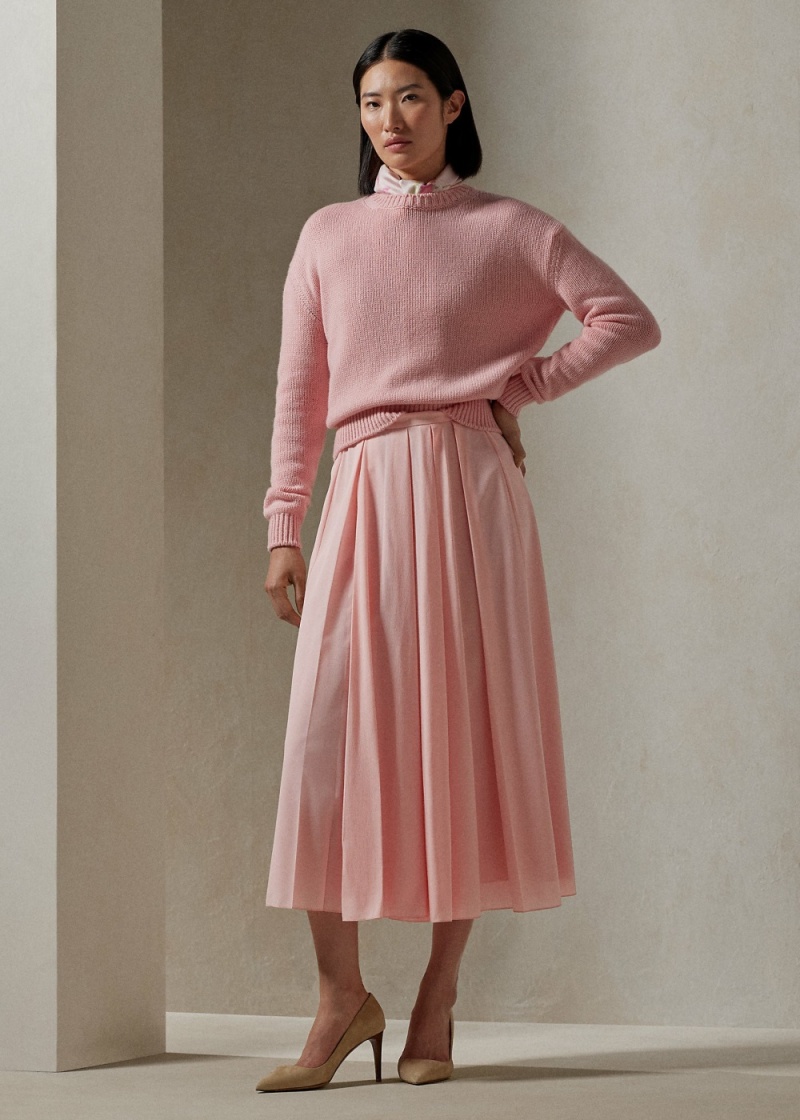 Falda Lunar New Year Beasley Georgette Mujer Rosas | PIFK14896 - vista 1