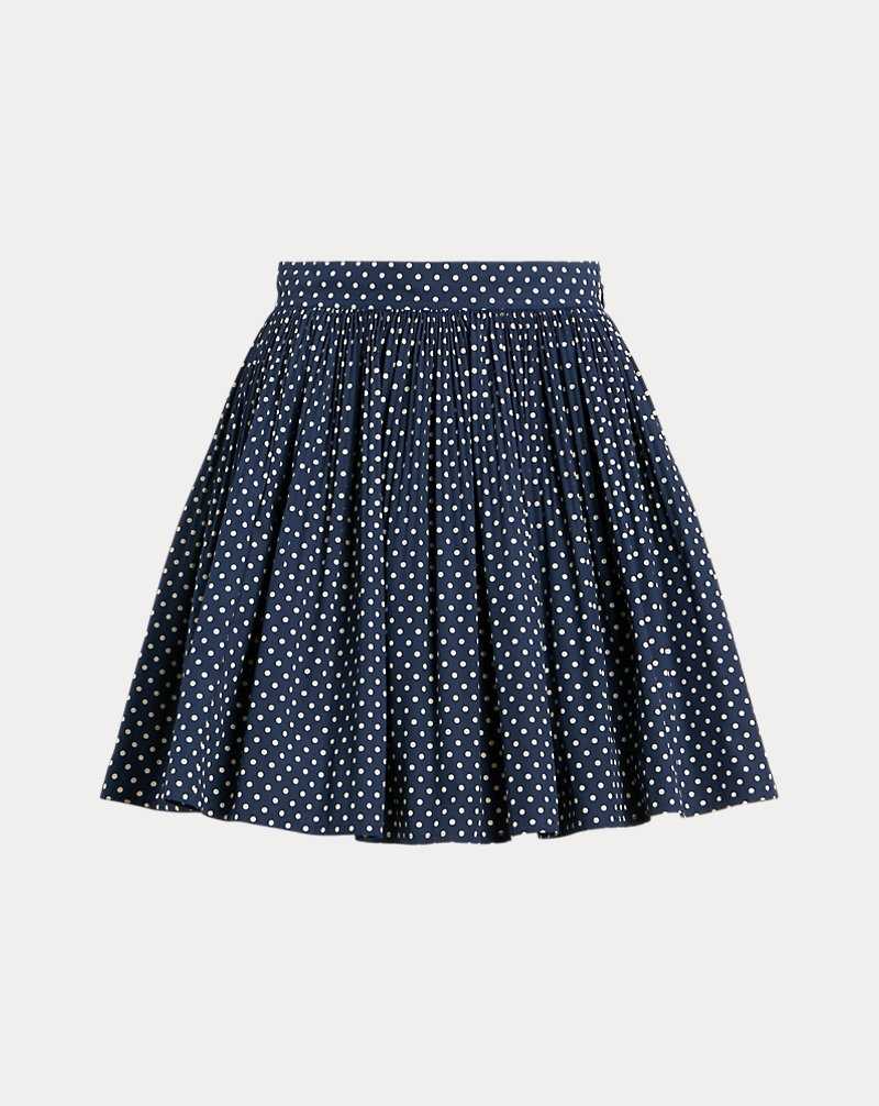 Falda Ralph Lauren Polka Dot A-Line Mujer Azul Marino | CRDAVZK-10 - vista 2