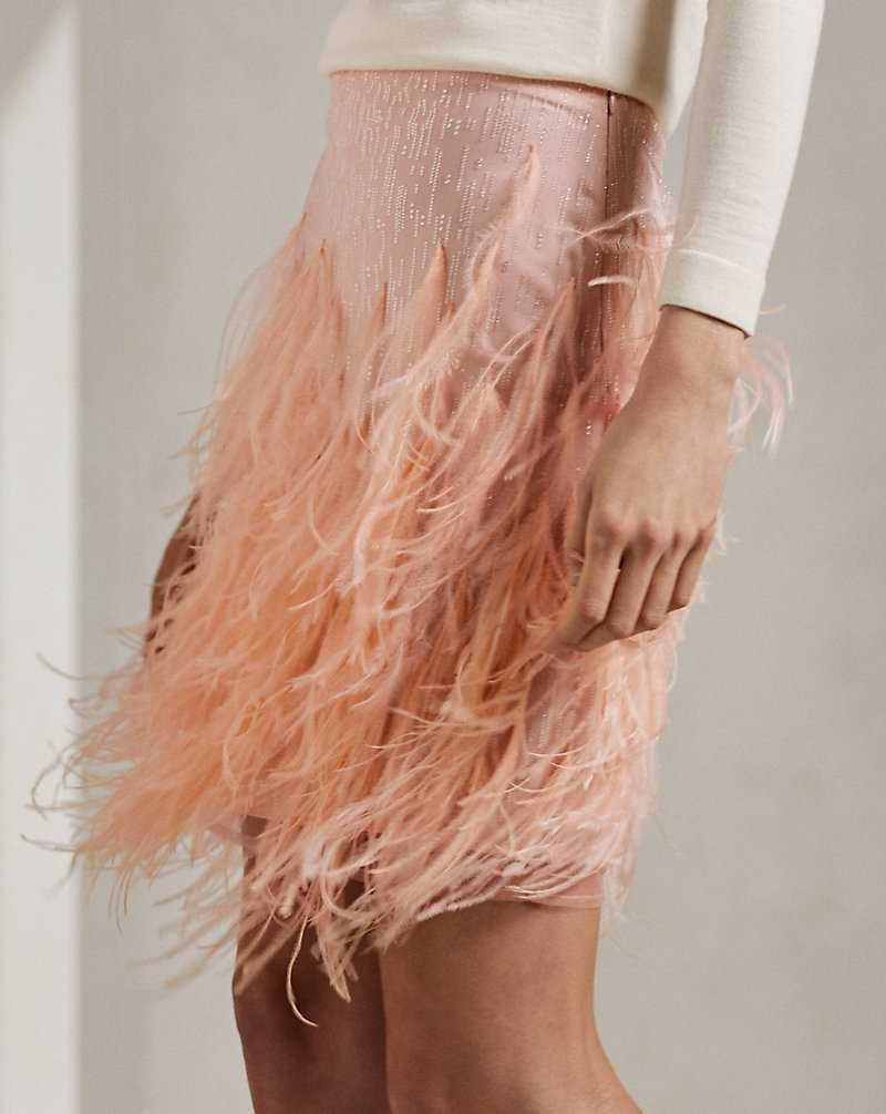 Falda Ralph Lauren Sofiah Embellished Tulle Mujer | VWMQYJP-32 - vista 5