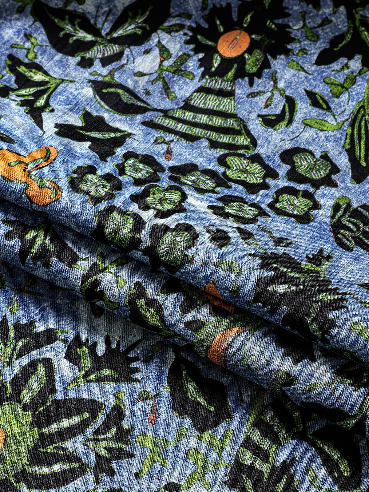Camisa Boho floral de manga corta transpirable Cool casual Vacation para hombre