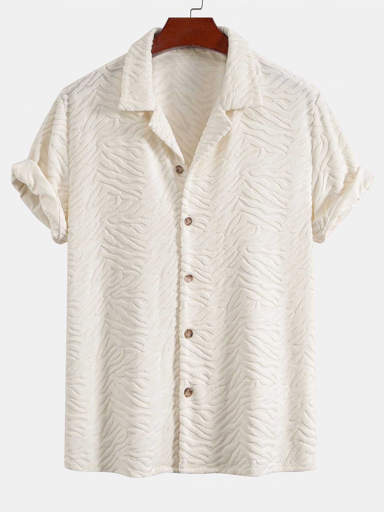 Camisa Animal Texture Terry Cuban