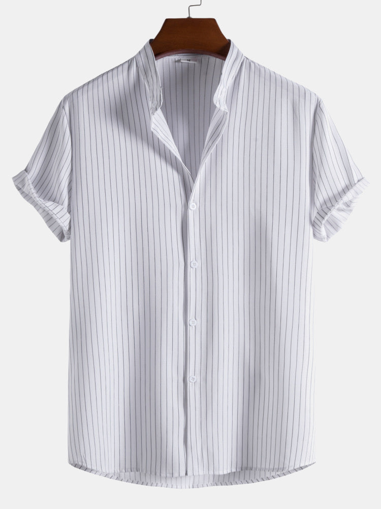 Clásico rayas casual camisas