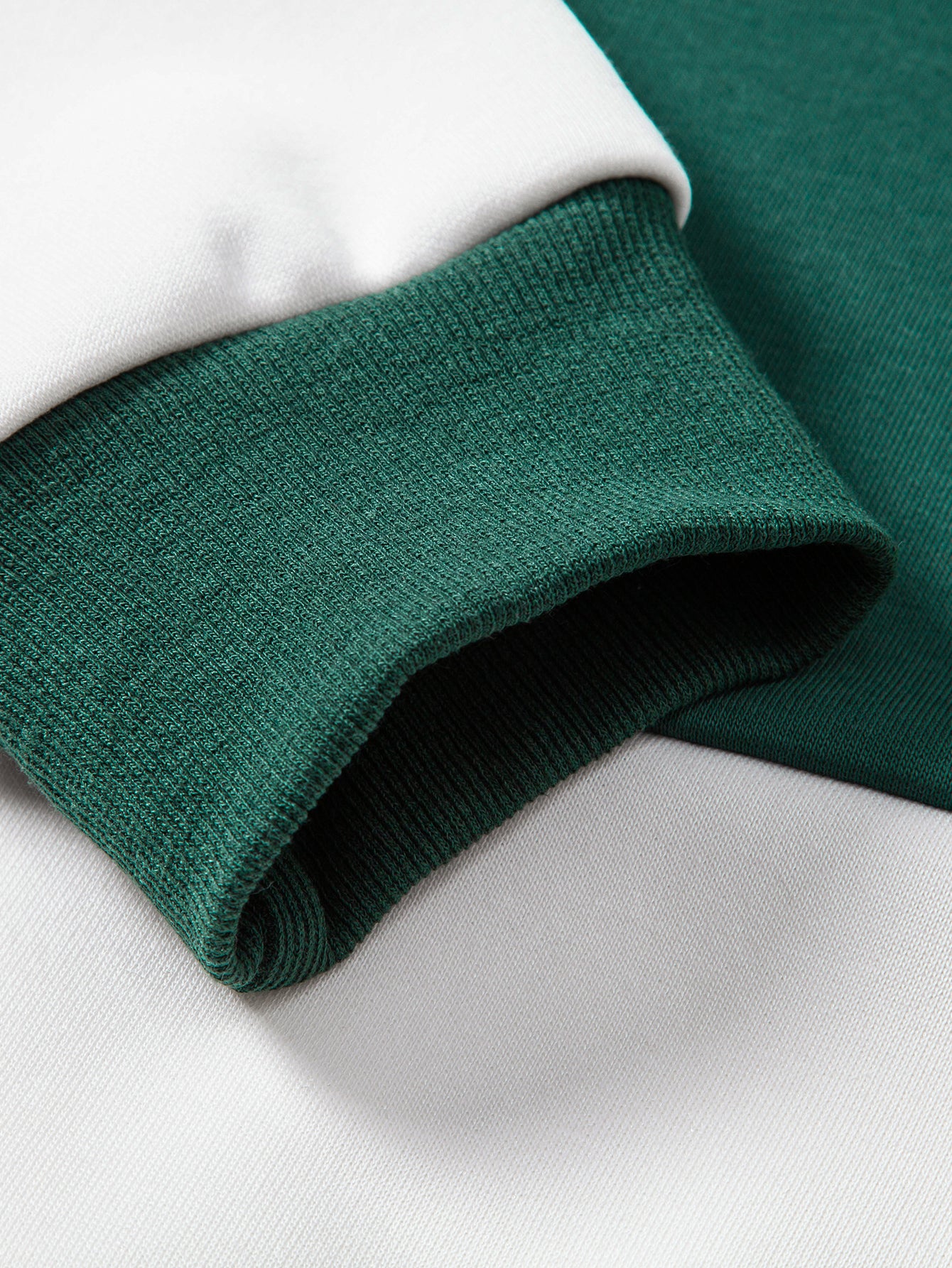 Sudadera Relax Fit Los Angeles estampado en bloques de color Polo & Slit Hem rayas pantalón