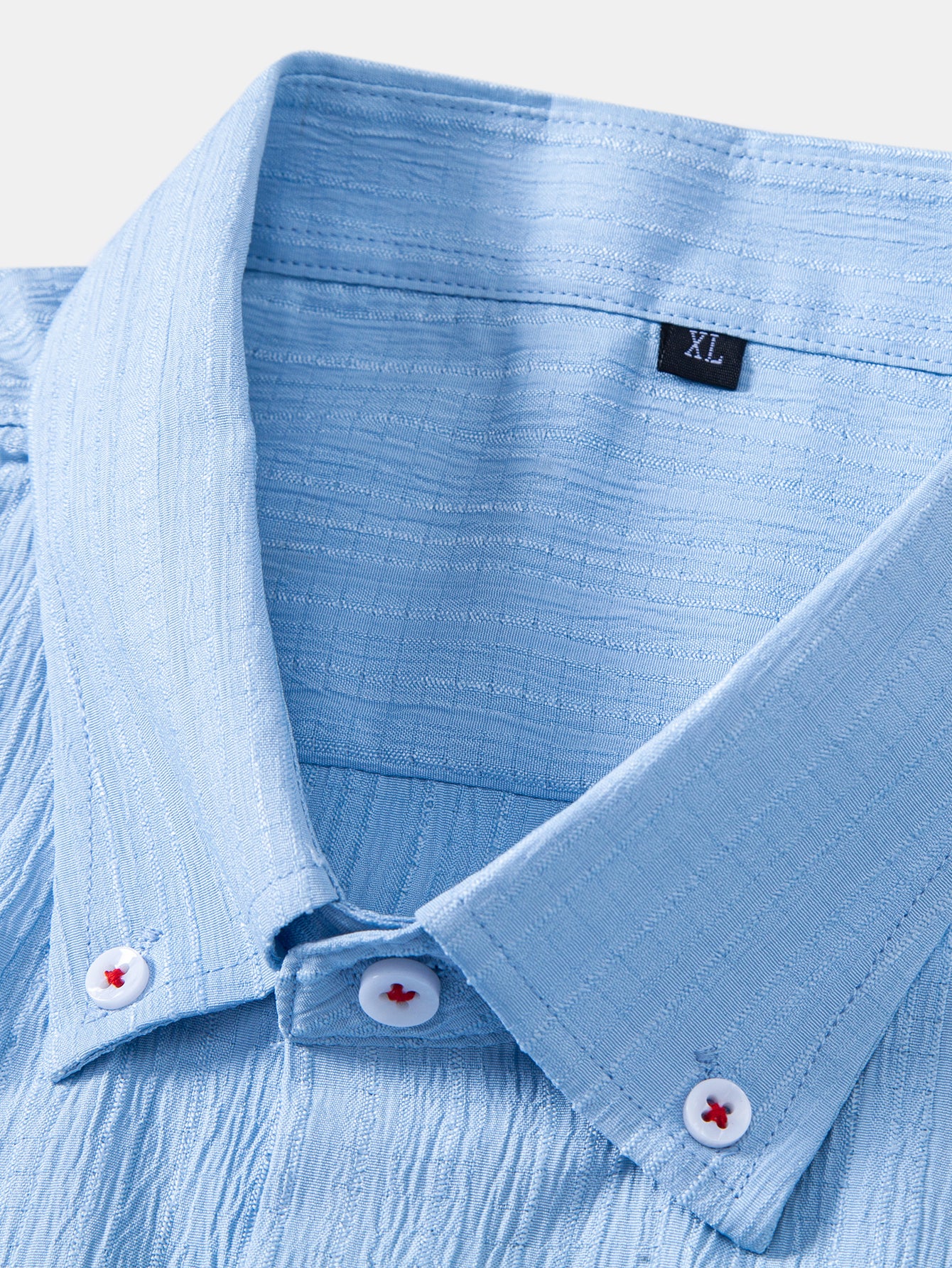 Camisa Crinkled Textured con botones