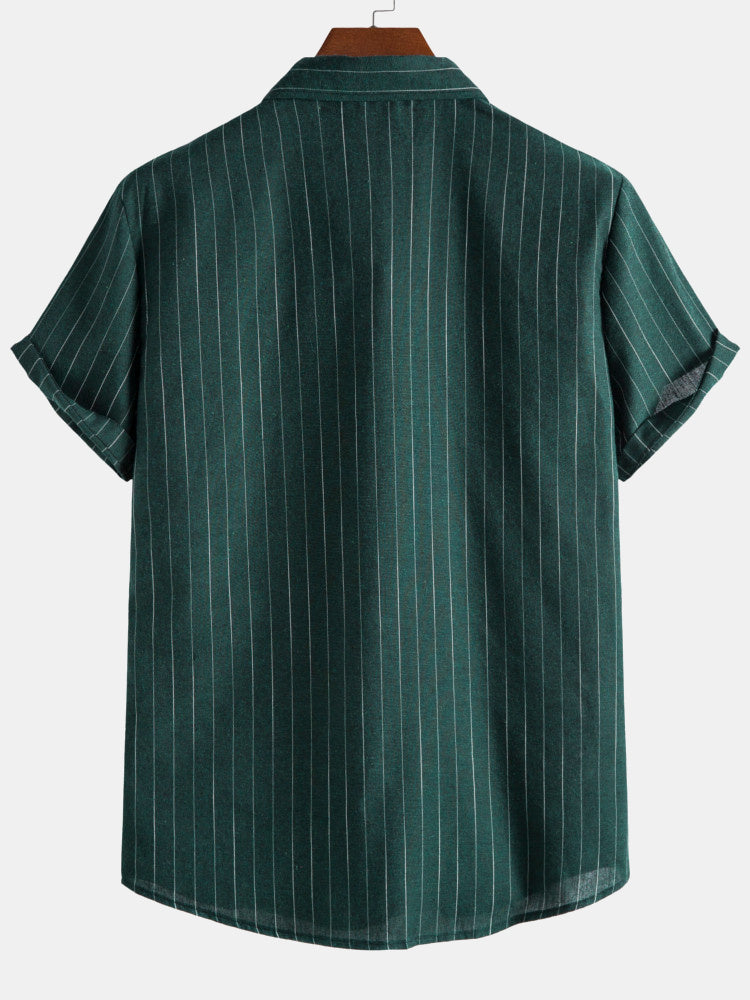 Regular Fit rayas camisas