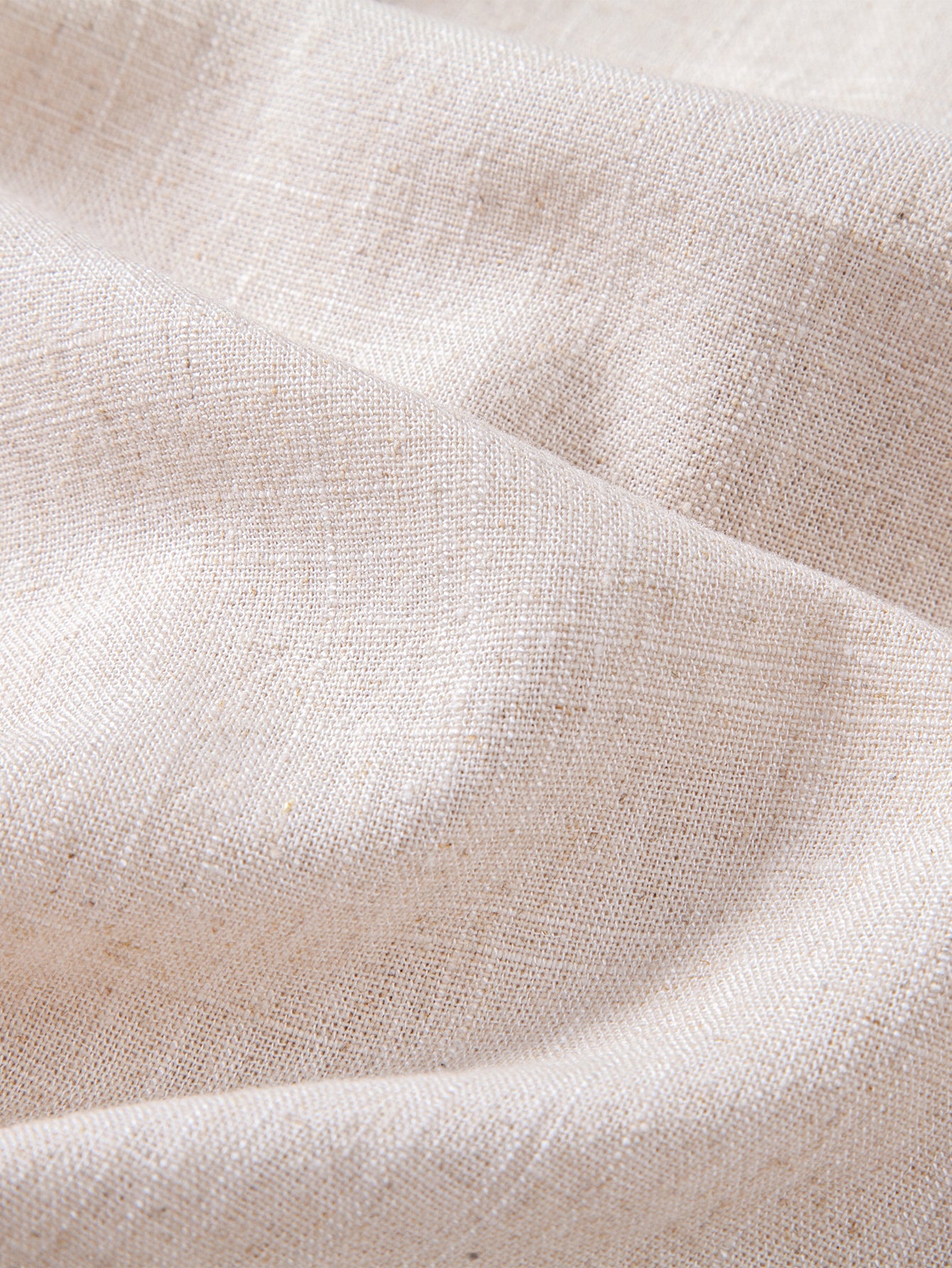 Camisa Contrast Stitching de lino Rayon Blend Cuban