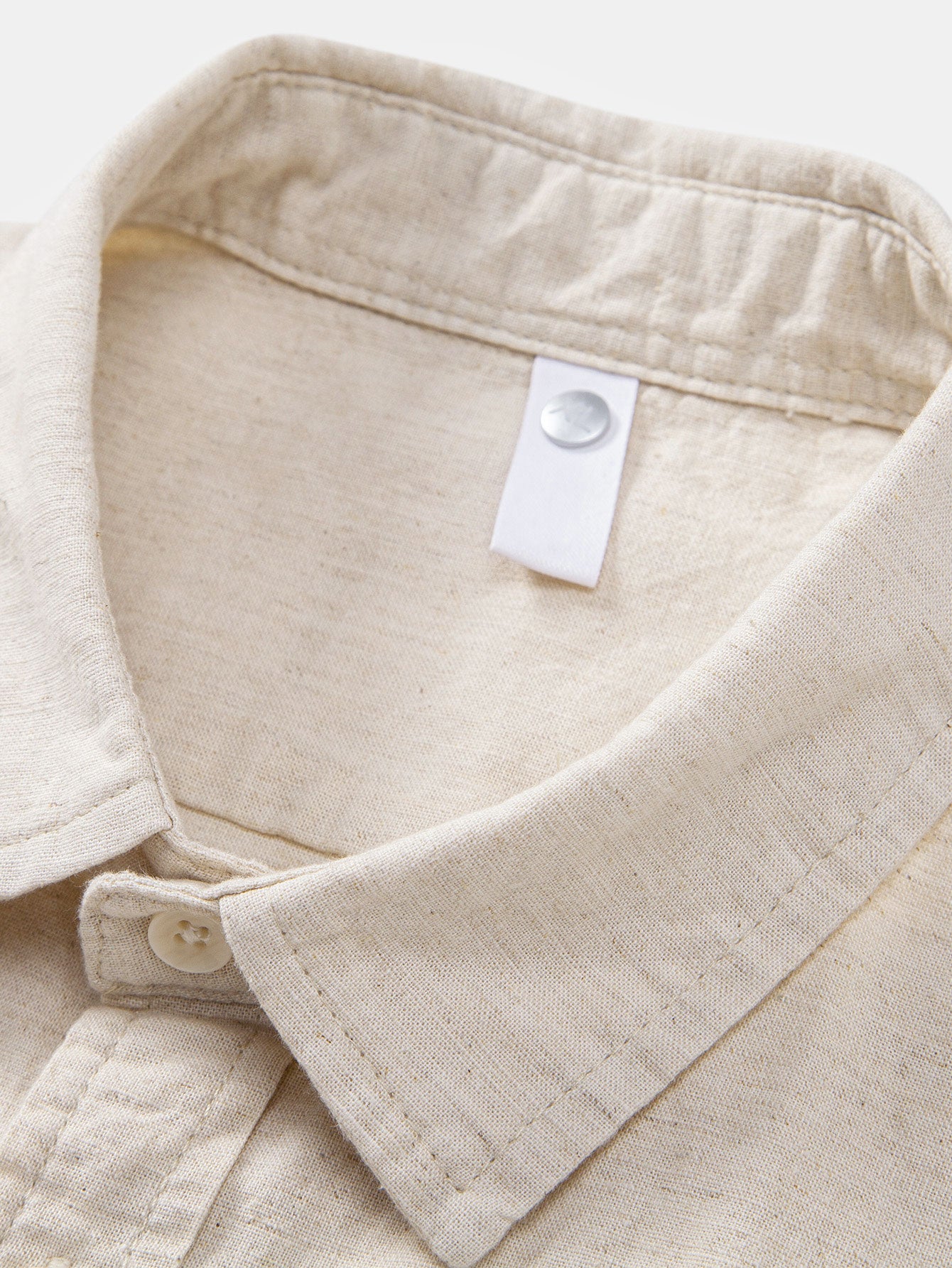 Camisa de lino Pocket Button Up