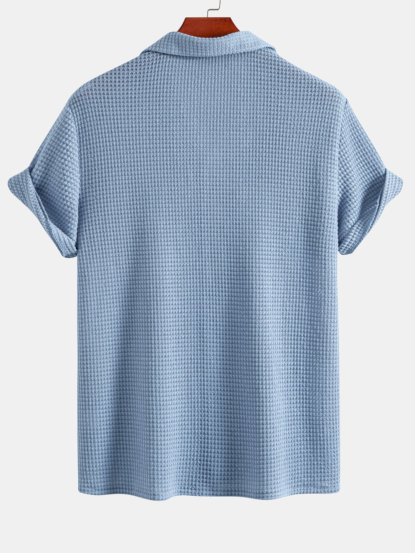 Camisa Waffle Textured Cuban