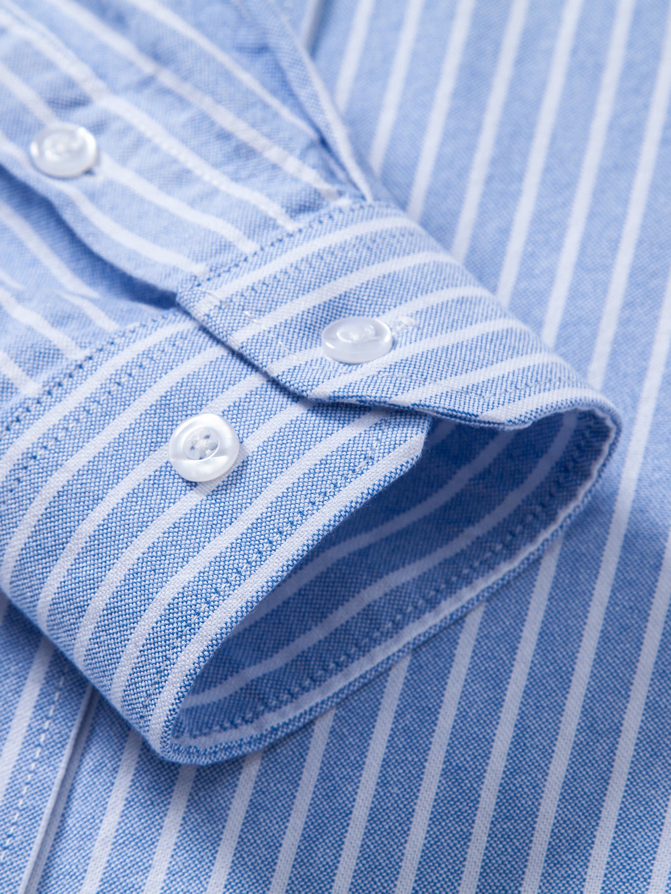 Camisa Cowboy Embroidery de algodón rayas