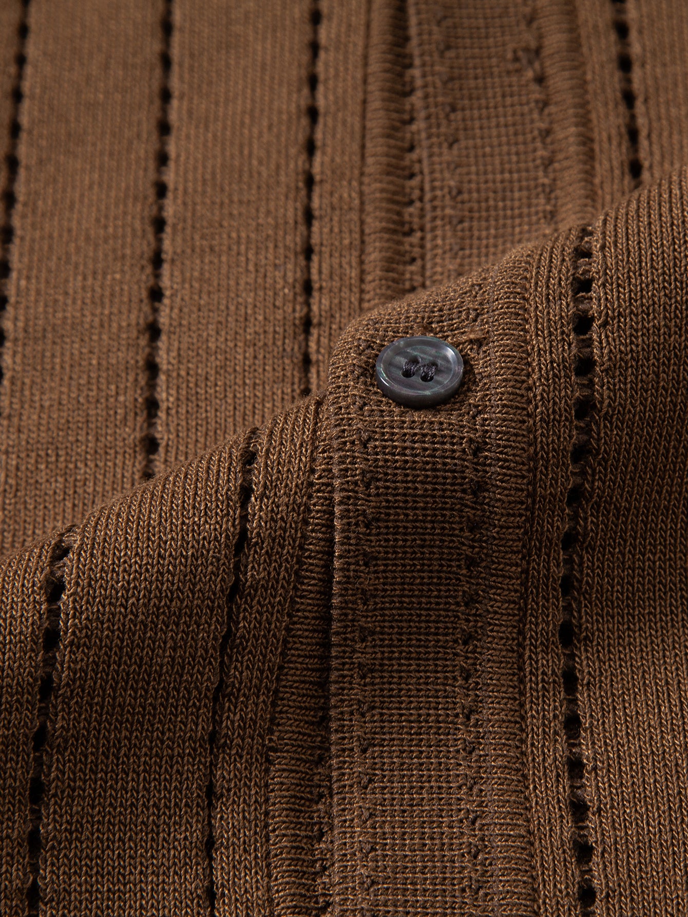 Rayas Button Up Open Knicamiseta