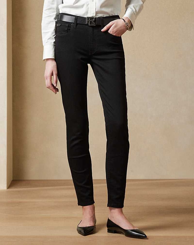 Jeans Ralph Lauren 105 Super-Slim Mujer Negros | LWSIACR-79 - vista 3