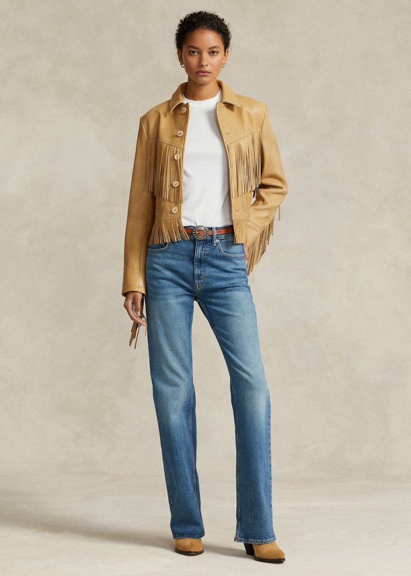 Jeans Boot Mujer Azules | QDVJ72153 - vista 4
