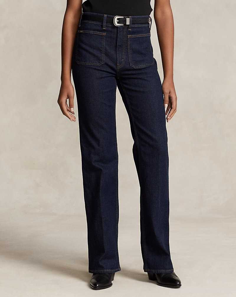 Jeans Ralph Lauren Boot Mujer Azules | RXEBPGS-45 - vista 3