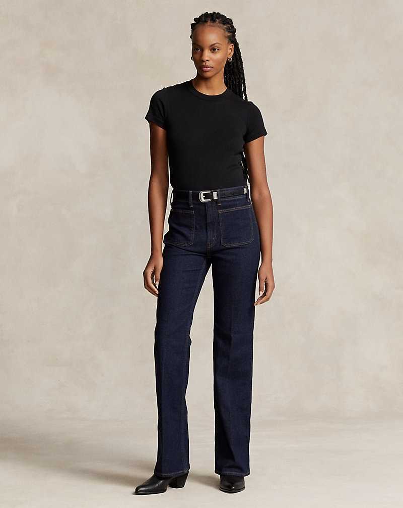 Jeans Ralph Lauren Boot Mujer Azules | RXEBPGS-45 - vista 1