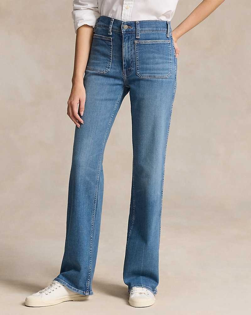 Jeans Ralph Lauren Bootcut Mujer Azules | WBENITY-87 - vista 3