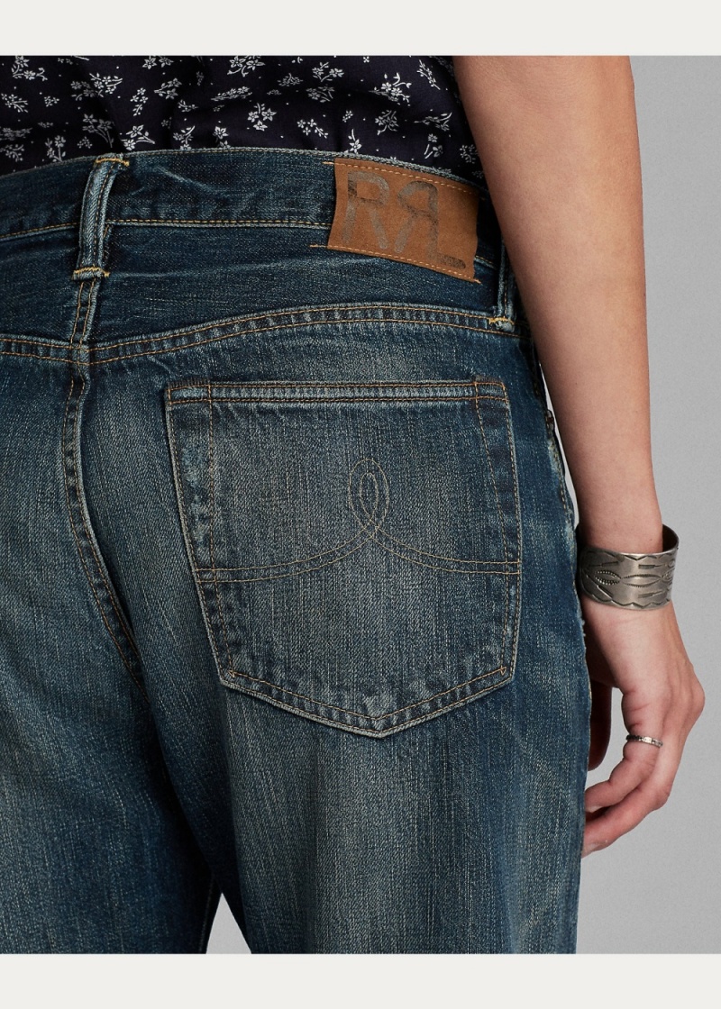 Jeans Boy Fit Directo Mujer Azules | YZOE08925 - vista 3