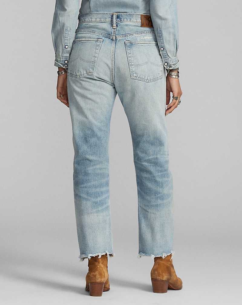 Jeans Ralph Lauren Boy Fit Hickerson Mujer Azules | PDWHJKA-38 - vista 4