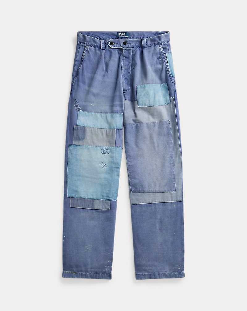 Jeans Ralph Lauren Burroughs Relaxed Fit Distressed Hombre Napeague | SYOMFZH-82 - vista 2