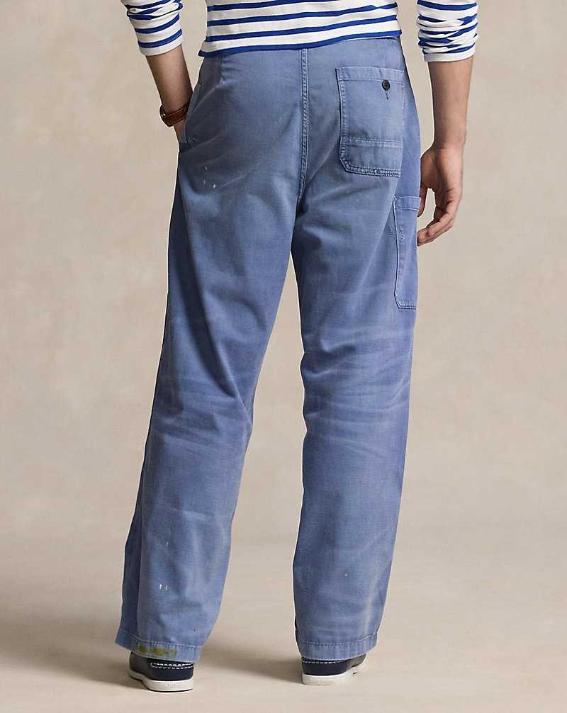 Jeans Ralph Lauren Burroughs Relaxed Fit Distressed Hombre Napeague | SYOMFZH-82 - vista 4