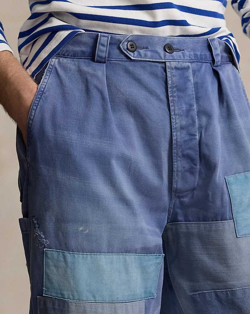 Jeans Ralph Lauren Burroughs Relaxed Fit Distressed Hombre Napeague | SYOMFZH-82 - vista 5