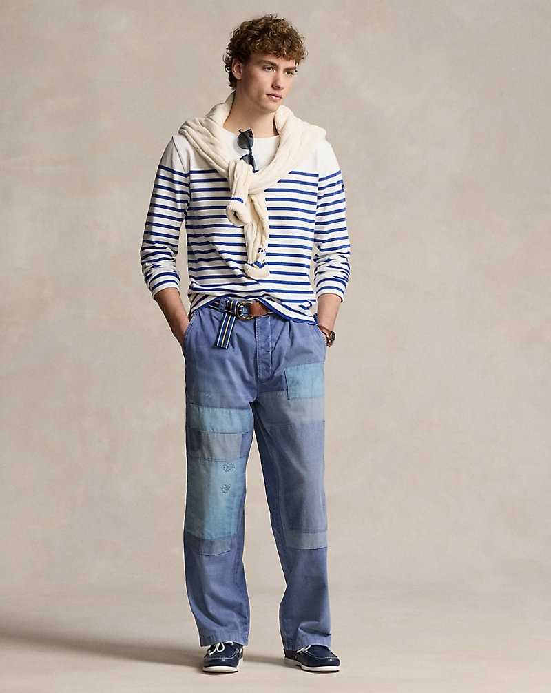Jeans Ralph Lauren Burroughs Relaxed Fit Distressed Hombre Napeague | SYOMFZH-82 - vista 1