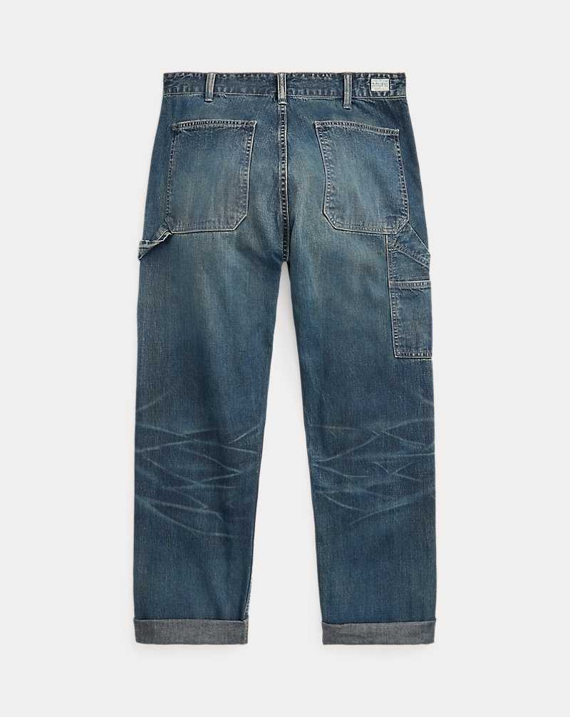 Jeans Ralph Lauren Engineer Fit Mayville Hombre Azules | HSVUENM-42 - vista 2