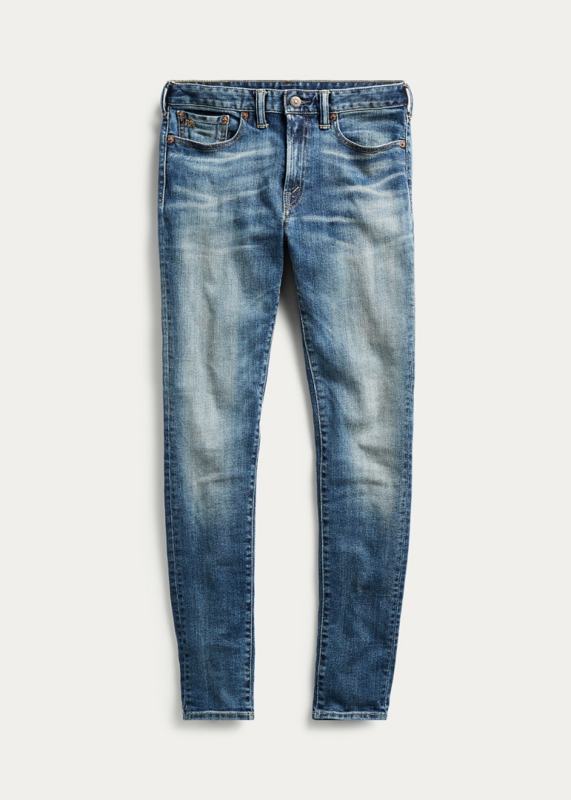 Jeans Flaco Stretch Mujer Azules | GMYJ06185 - vista 2