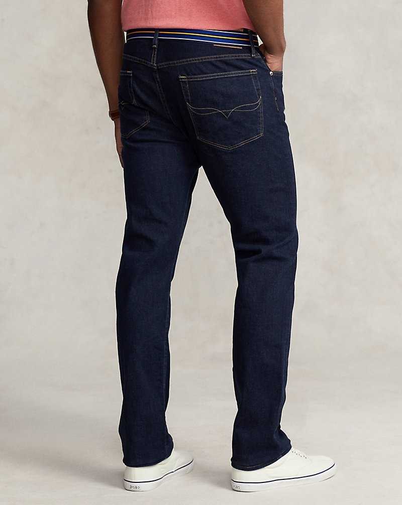 Jeans Ralph Lauren Hampton Relaxed Straight Stretch Hombre Rinse Stretch | DPULWHT-20 - vista 5