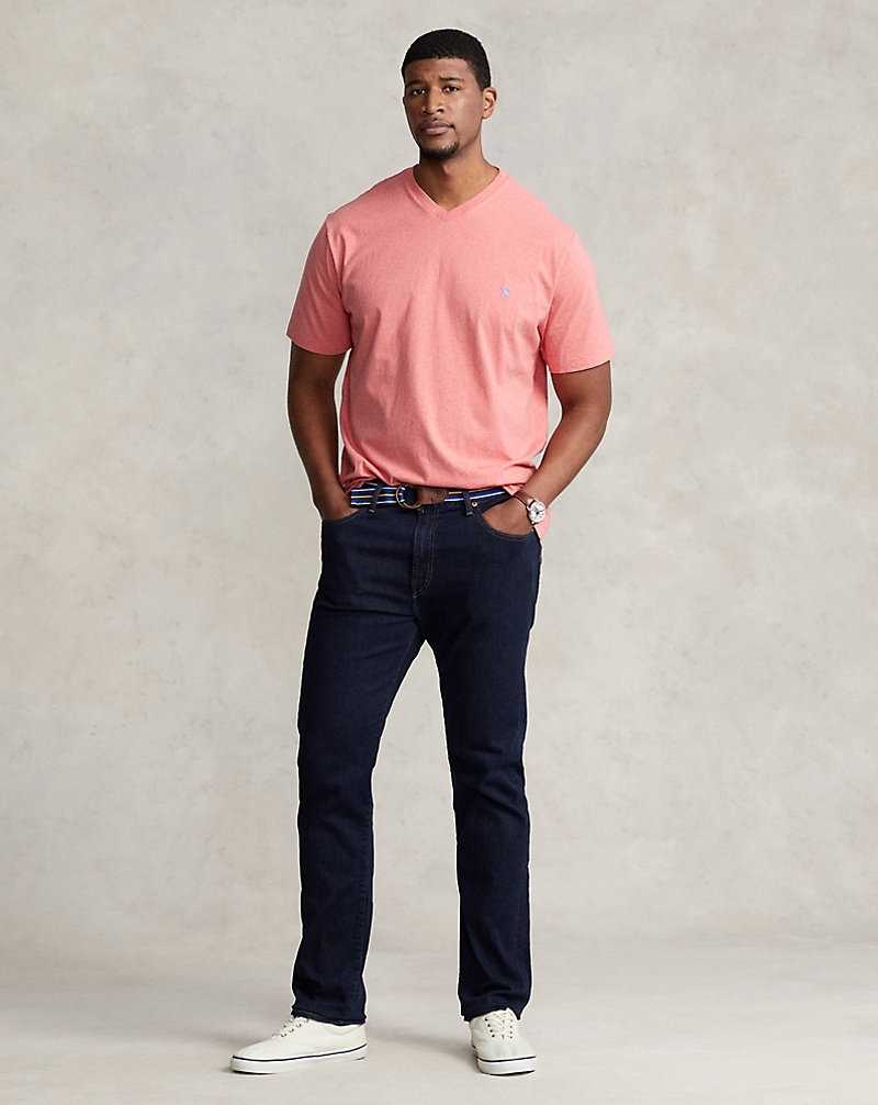 Jeans Ralph Lauren Hampton Relaxed Straight Stretch Hombre Rinse Stretch | DPULWHT-20 - vista 1