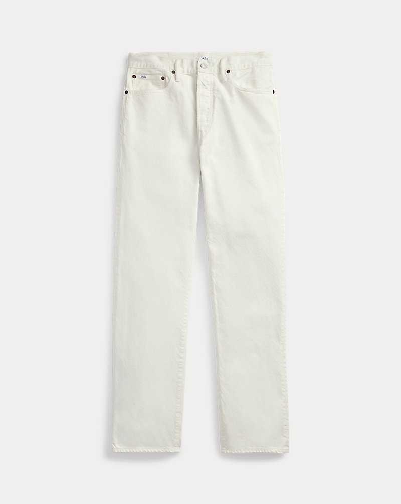 Jeans Ralph Lauren Heritage Straight Fit Hombre Blancos | MTAFGQW-34 - vista 2