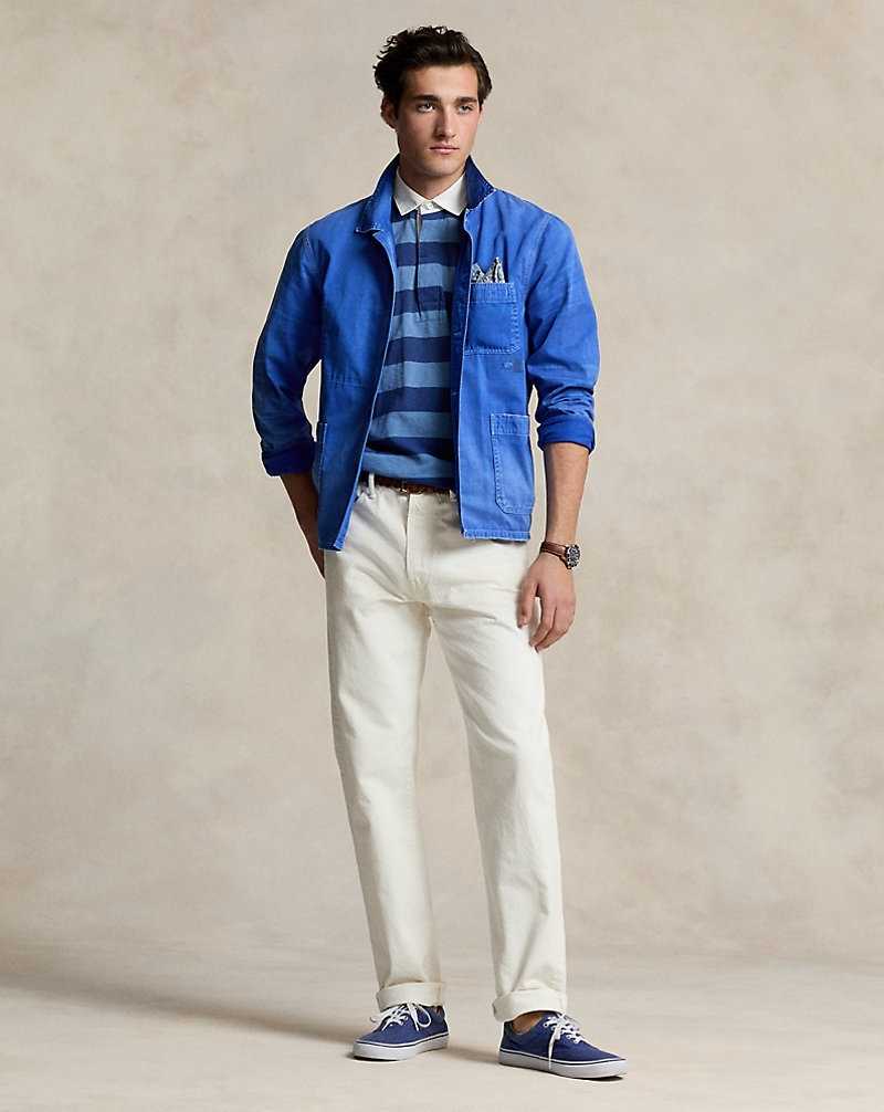 Jeans Ralph Lauren Heritage Straight Fit Hombre Blancos | MTAFGQW-34 - vista 1
