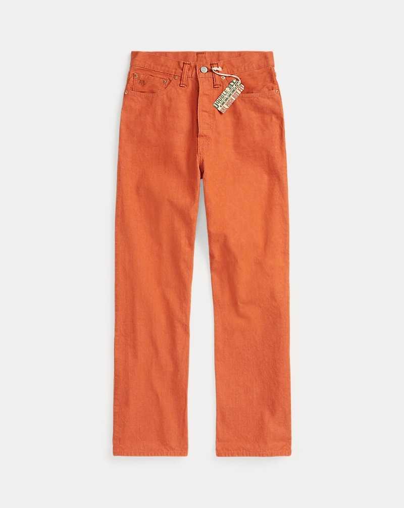 Jeans Ralph Lauren High Boy Fit Tangerine Mujer Tangerine | QTPBFOD-59 - vista 1
