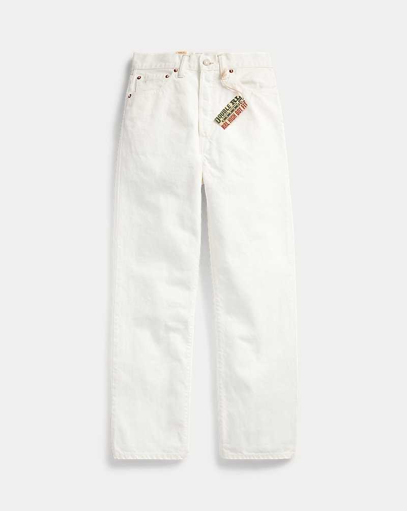 Jeans Ralph Lauren High Boy-Fit Mujer Azules | CLJPMTE-54 - vista 2