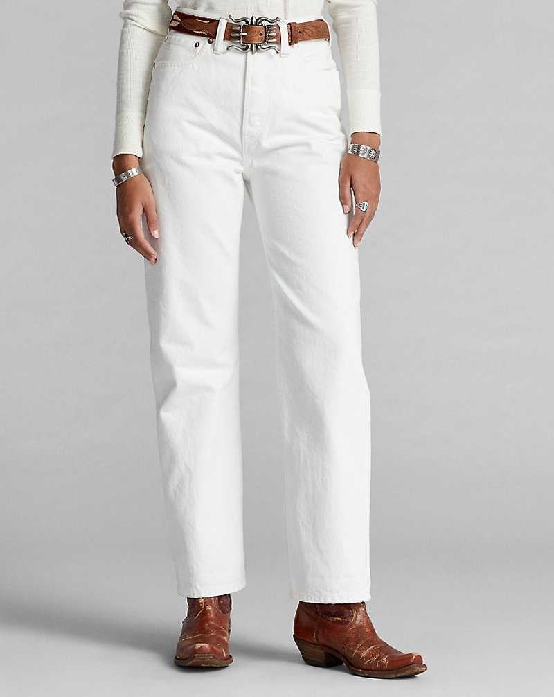 Jeans Ralph Lauren High Boy-Fit Mujer Azules | CLJPMTE-54 - vista 3